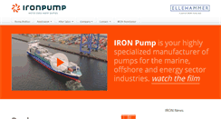 Desktop Screenshot of ironpump.com